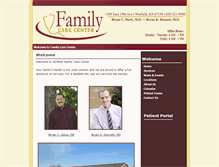 Tablet Screenshot of familycarecenterwinfield.com
